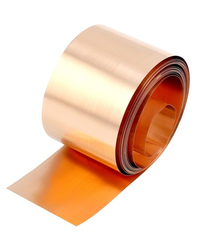 Qwork rotolo fogli rame - rotolo, di